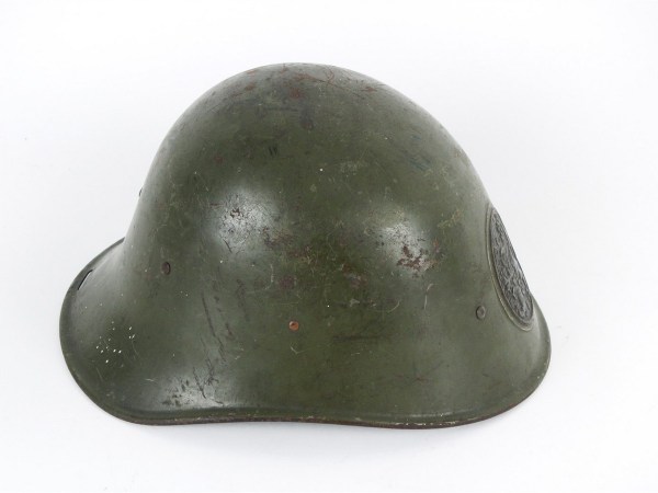Nederlandse-legerhelm-M34-model-1934-1940-staalhelm-Dutch-military-steel-helmet-Chris van der Hoef-Nederlandse Leeuw-00001
